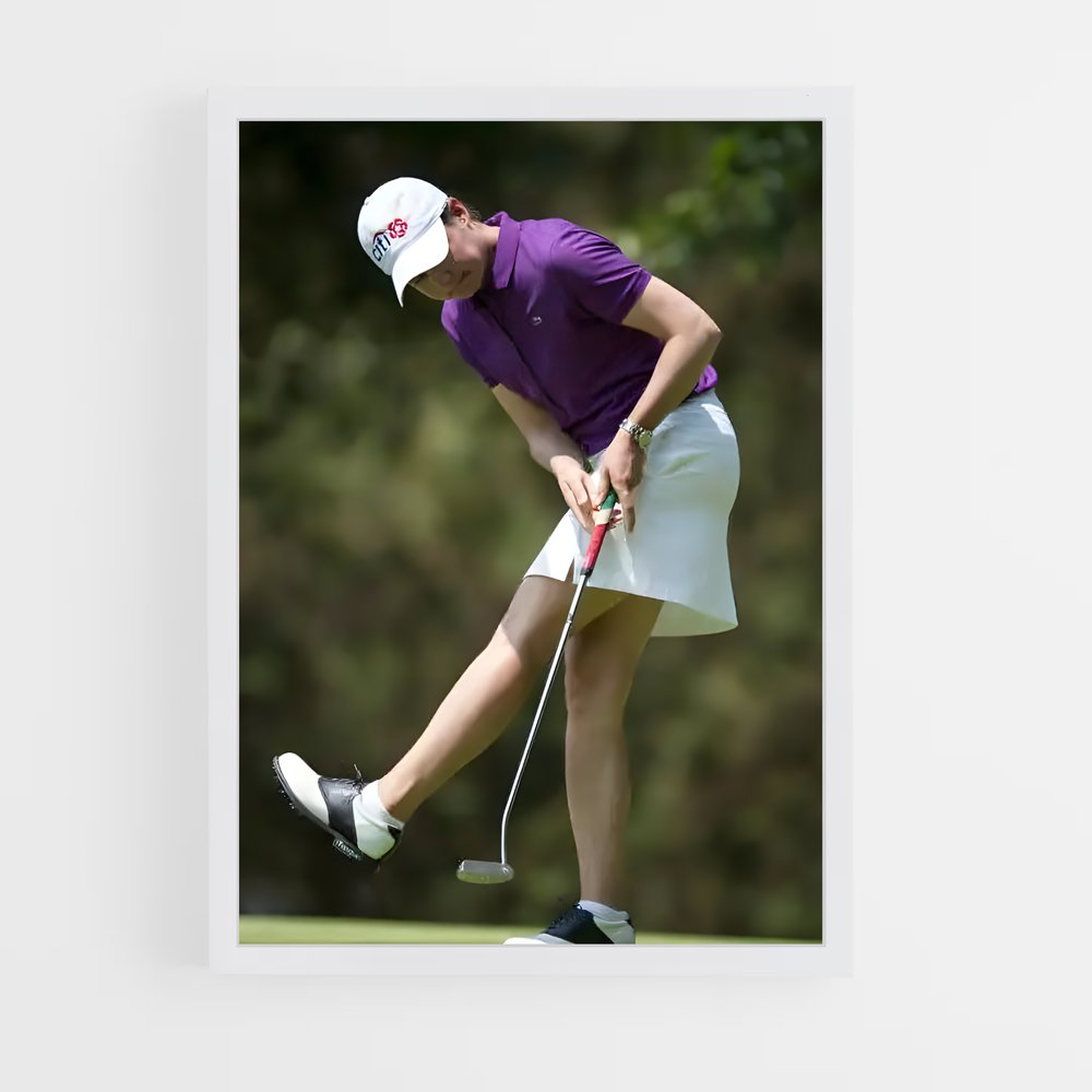 Poster Lorena ochoa golfeur (vue 3)